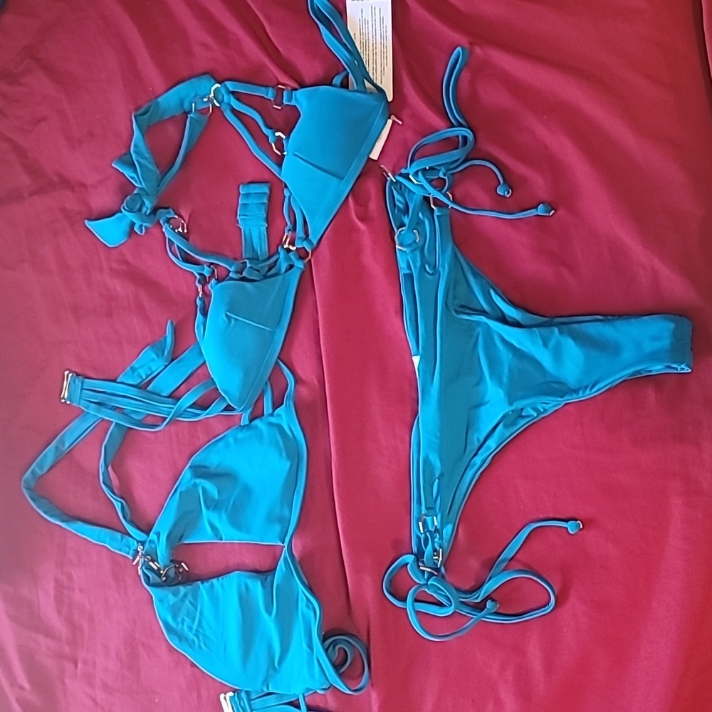 Bahimi swim teal